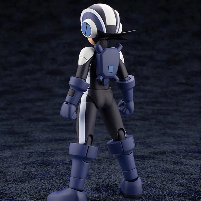 Фото Фигурка аниме Kotobukiya, оригинальная, в сборе, ROCKMANX DARK MEGA MAN.EXE, набор для сборки, коллекционная игрушка, подарок для детей №4