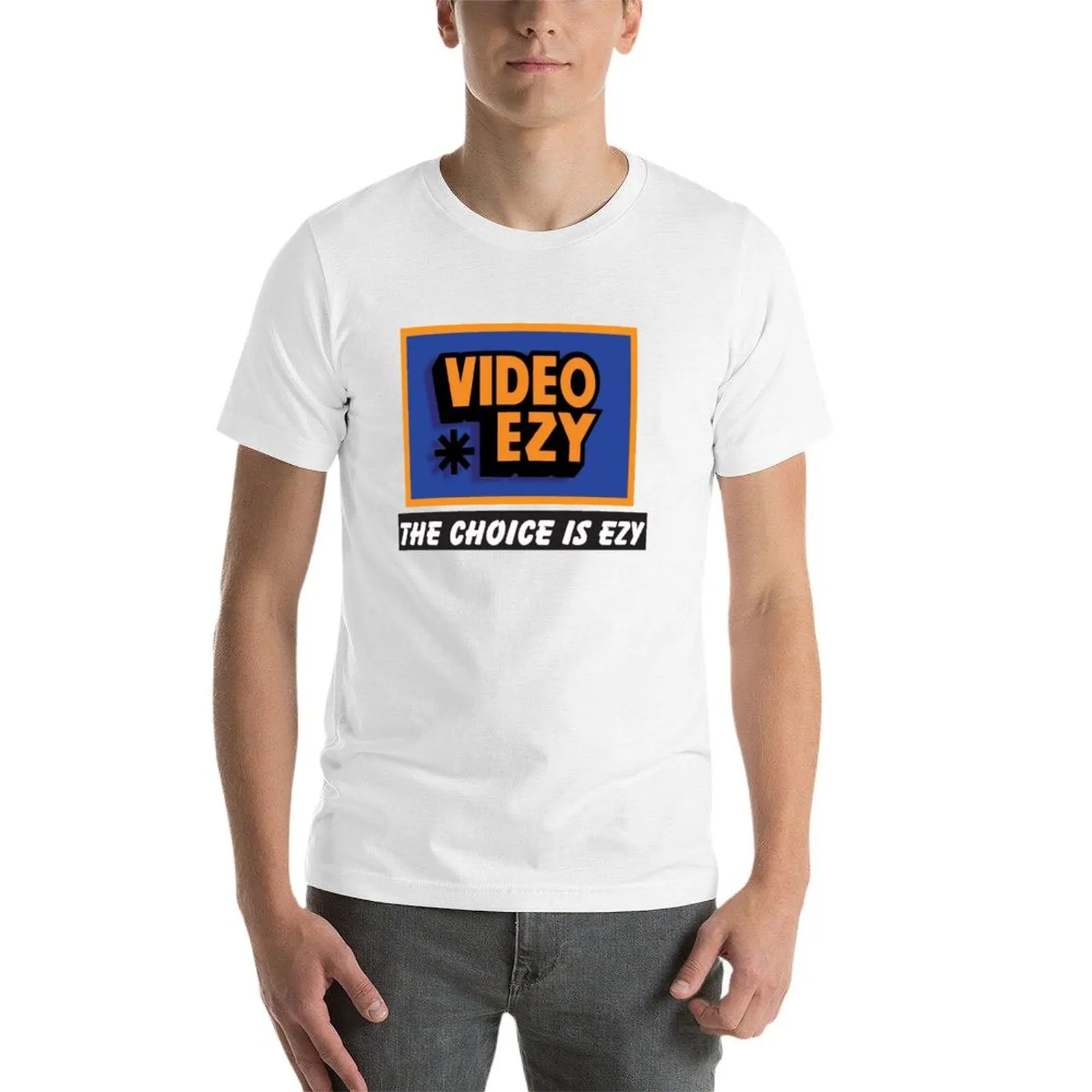Фото Video ezy T-Shirt man t shirt designer man t shirt cotton high quality T-Shirt №4