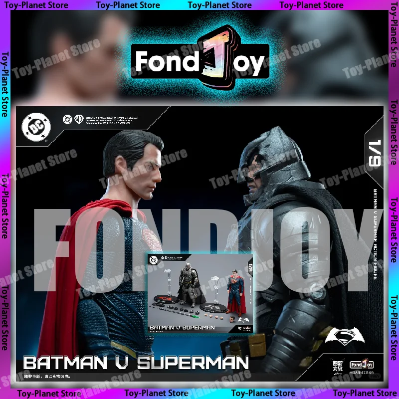 Новый роскошный набор Fondjoy BVS 1/9, Бэтмен v, Супермен: Дейв Справедливости, бронированный Бэтмен, боевые поврежденные фигурки Супермена