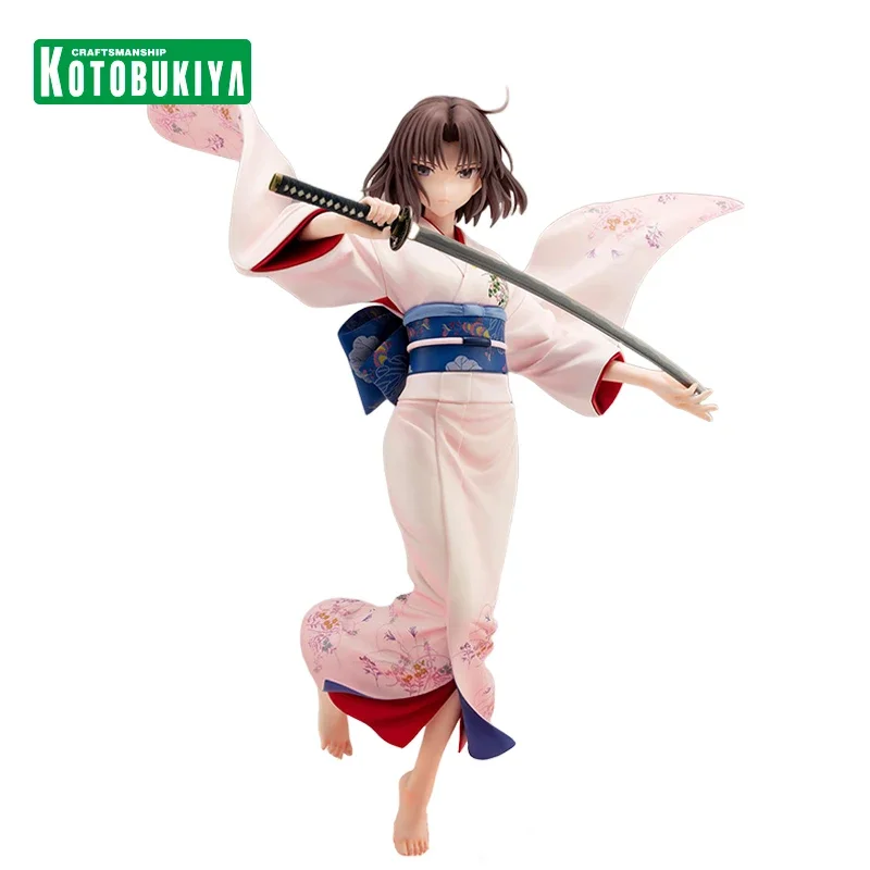 Подлинная оригинальная KOTOBUKIYA Ryougi Shiki 20 см, экшн-фигурки аниме, ПВХ, Коллекционная модель, статуэтка, игрушки, куклы, орнамент, подарки