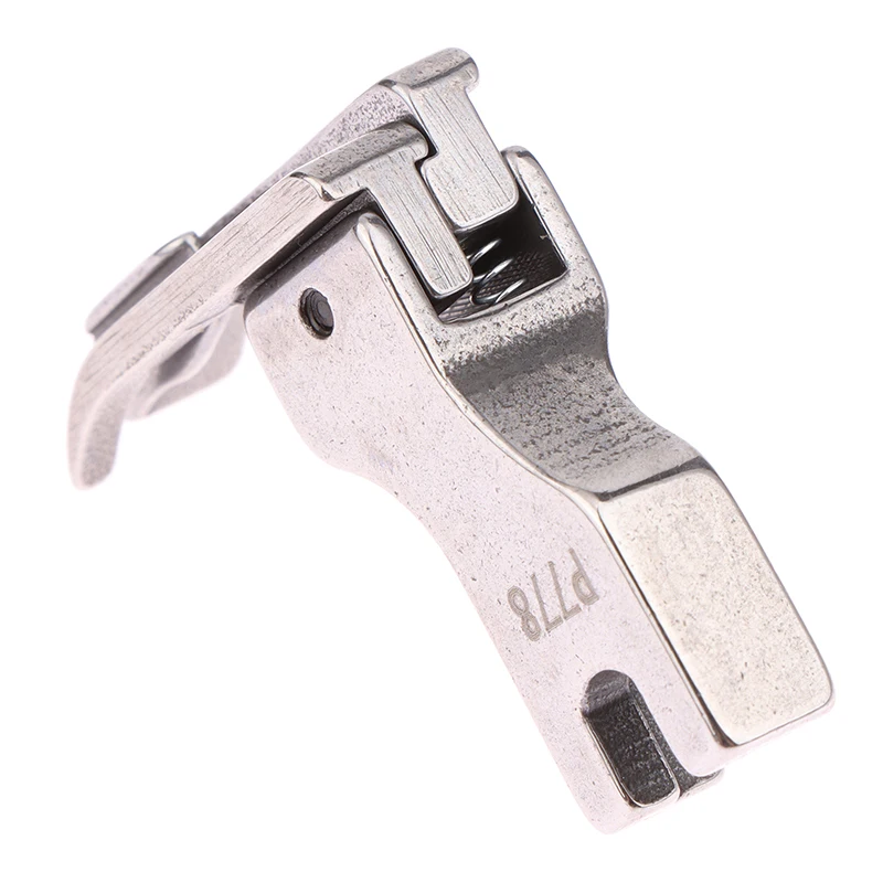 Фото HMA72-1Pc P778 Цельнометаллическая прижимная лапка для верхнего воротника, швейная прижимная лапка, специальная прижимная лапка для деталей промышленной швейной машины №5