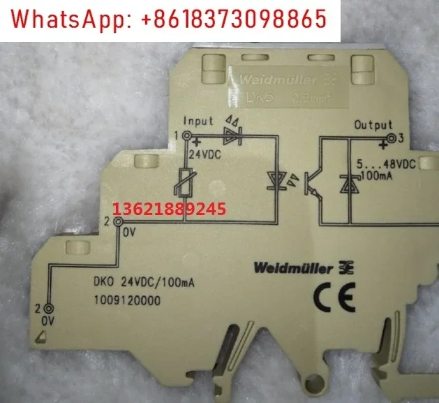 1 шт. релейная оптопара DKO 24Vdc 100mA 1009120000