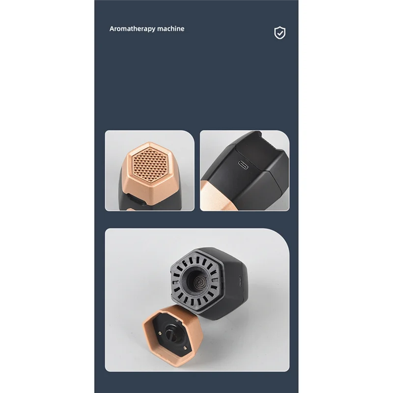 Фото USB-курильница, арабская горелка, электронный бахур, диффузор, портативная мусульманская курильница, украшение для дома, черный №5
