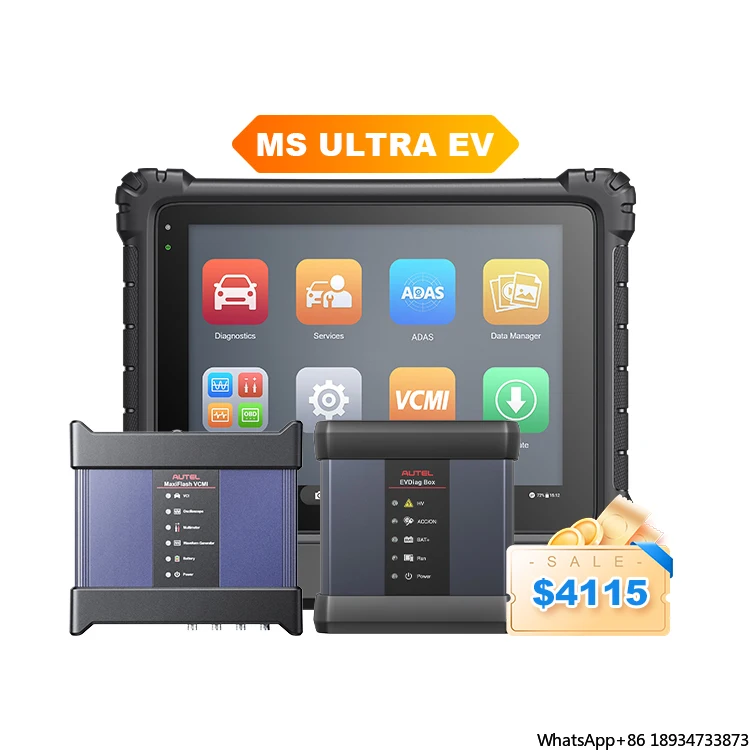2024 Autel Maxisys Ultra EV MaxiFlash VCMI онлайн-программатор Tool Obd2 автомобильный диагностический сканер
