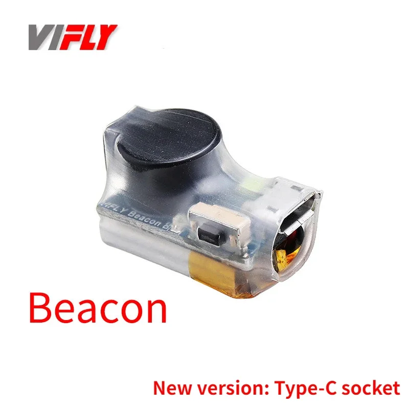 Беспроводной дрон VIFLY Beacon, зуммер, 80 мАч, автономный гироскоп со светодиодной подсветкой 105 дБ для DJI Quads, любые дроны до 30 часов работы