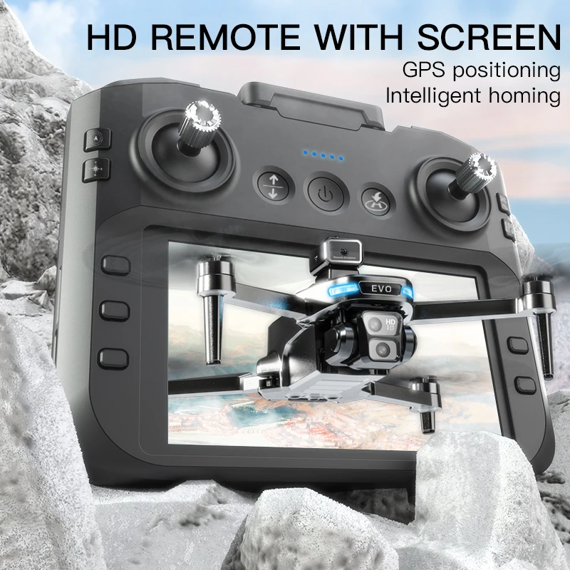 Фото Xiaomi SG901 MAX GPS Дрон Профессиональный 8K Воздушный HD Предотвращение препятствий с большим экраном Пульт дистанционного управления Складной бесщеточный дрон №3