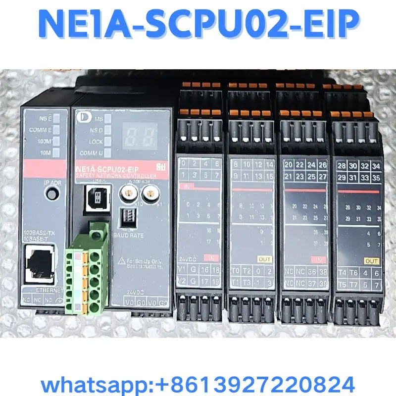 Подержанный контроллер NE1A-SCPU02-EIP Тест Обычная быстрая доставка