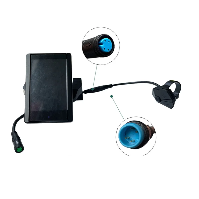 Фото Электрический велосипед 850C P850C дисплей переключатель для Bafang BBS01 BBS02 BBSHD аксессуар среднего привода №4