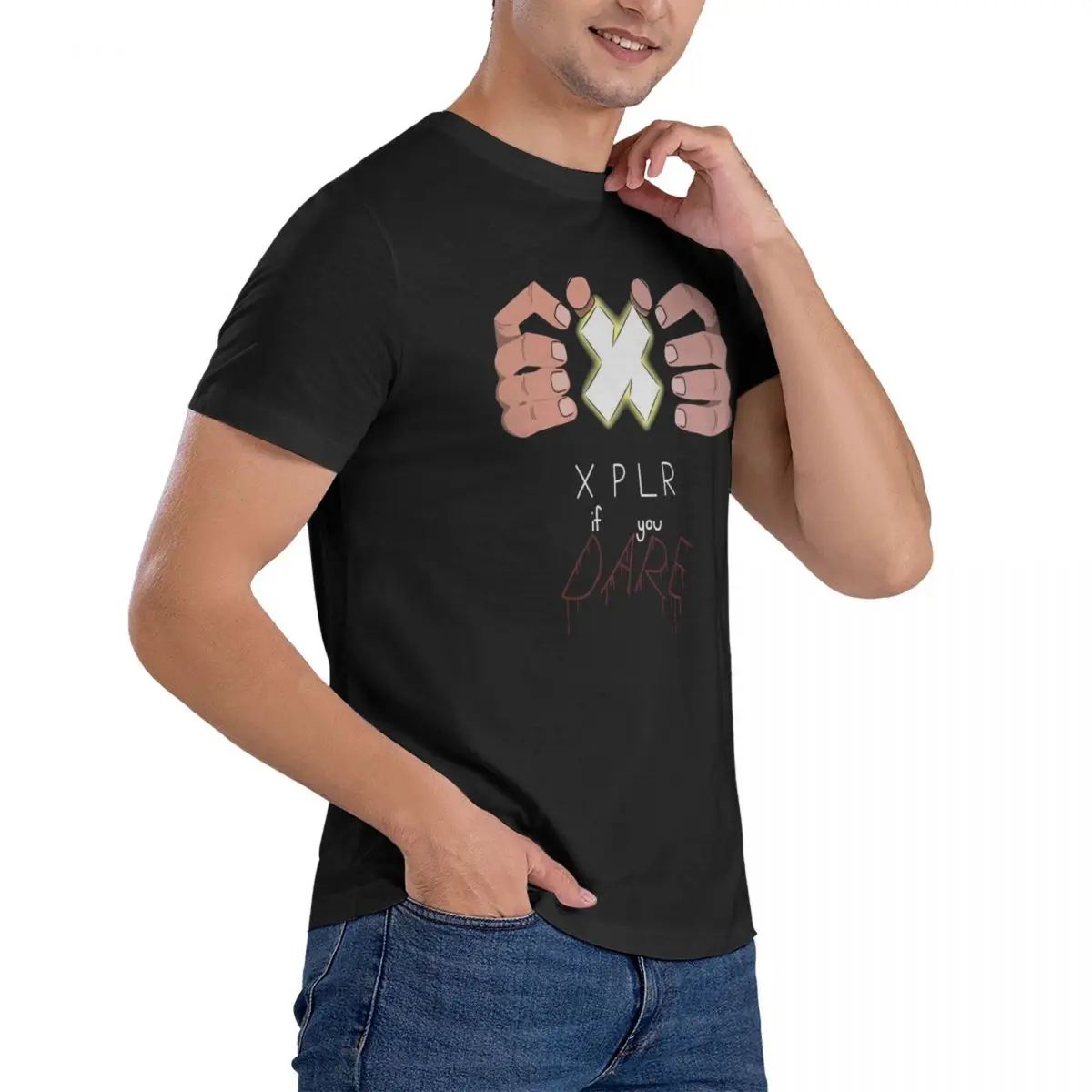 Фото Sam And Colby Fanart T Shirt Men Women 100% Cotton Casual T-Shirts Round Neck Dare Tee Shirt Short Sleeve Tops Big Size №4
