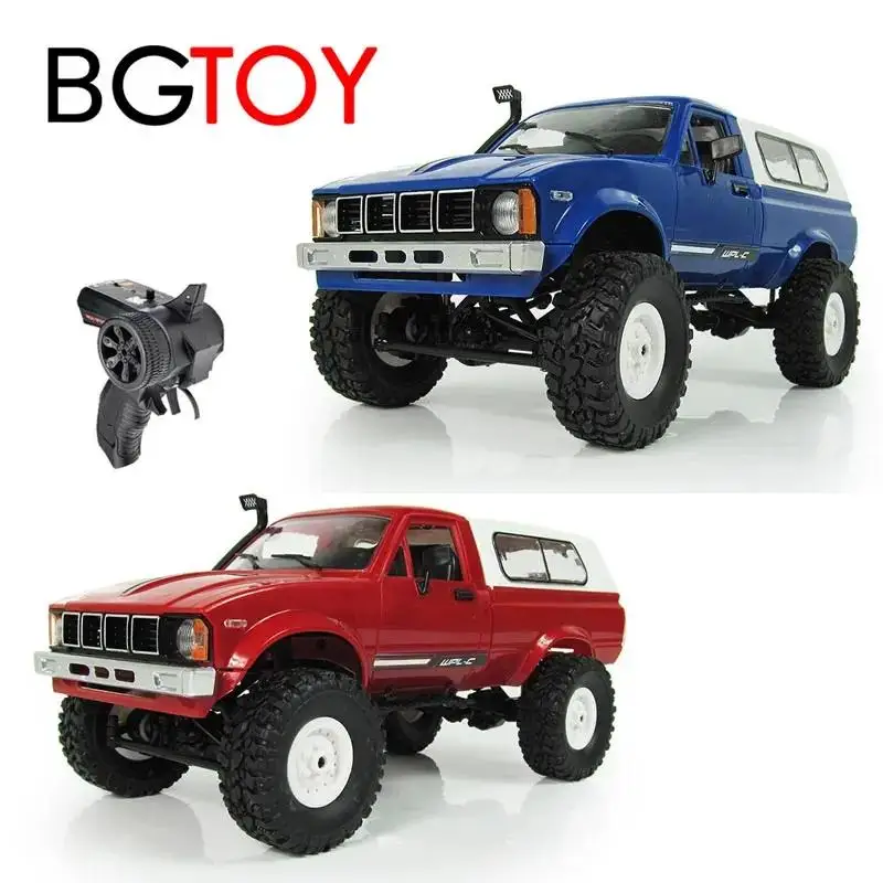 Полноразмерный Радиоуправляемый автомобиль BGTOY 1:16 2,4G полноприводный электрический багги для скалолазания, тропический внедорожник, 1/16 для детей, рождественские подарки