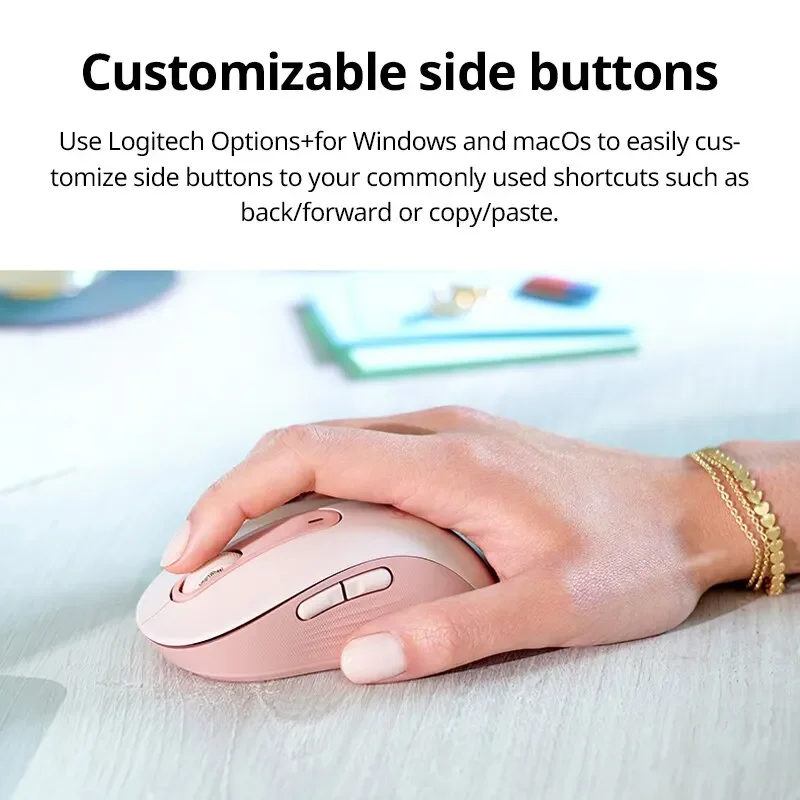 Мышь Logitech M650 M650L Беспроводная Бесшумная с поддержкой Bluetooth (art.: 3920c4e64428b) - 3920c4e64428b