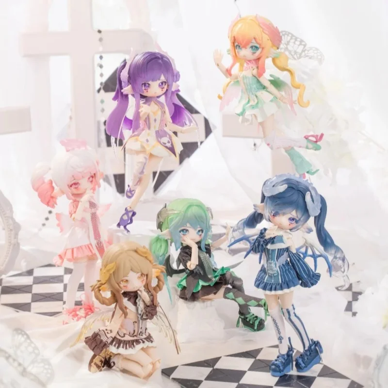 Предпродажа Penny'S Box 1/8 Bjd 20 см Luluya Symphonic Poems Series Blind Box Dolls Kawaii Action Anime Figure Toys Collect Gifts