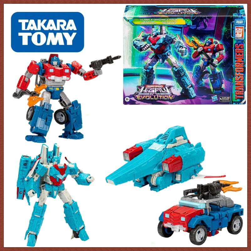 В наличии Takara Tomy трансформаторы серии G Legacy эволюционный канал ограниченный V-Shockwave & D-Orion Pax Коллекционная Фигурка Аниме Робот