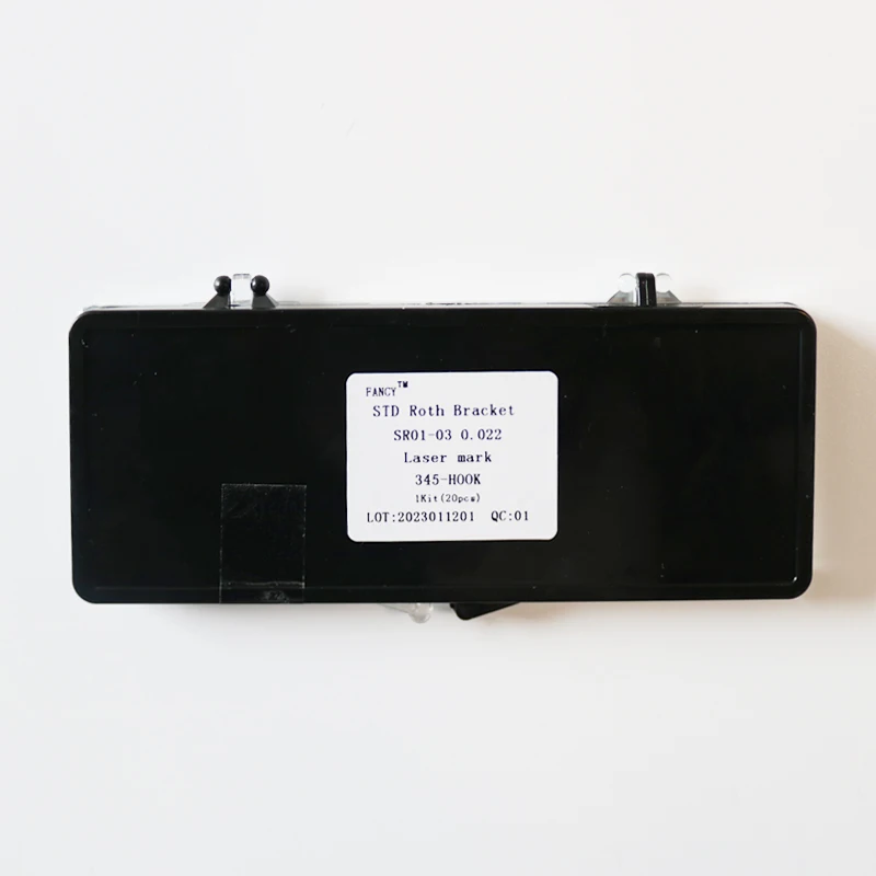Фото 10 упаковок скобы кронштейн Roth LaserMark Meshbase 345 крючков 018 022 стандартная мини длинная пластиковая коробка №3