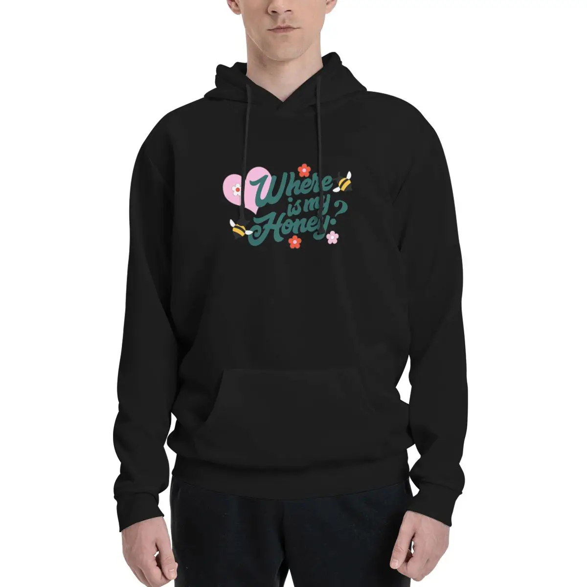 Stephanie Soo Merch Where Is My Honey Спортивный мужской свитер с капюшоном