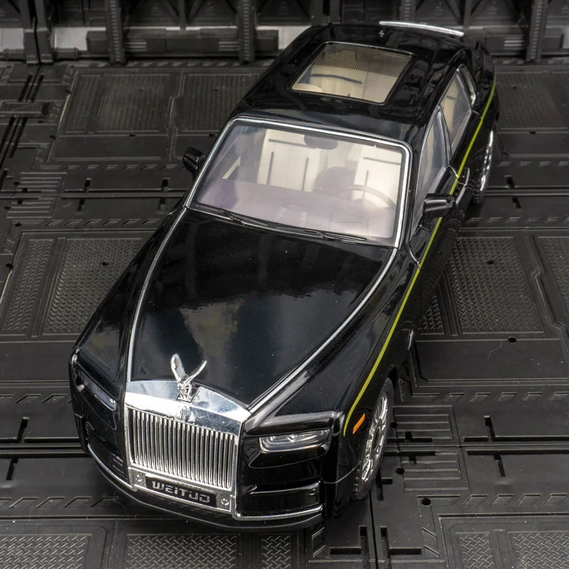 1:20 моделирование Rolls Royce Phantom седан модель автомобиля большой металлический игрушечный автомобиль из сплава модель автомобиля подарок друзьям
