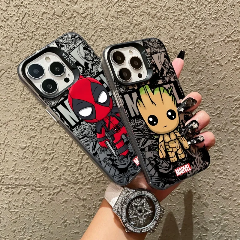 Groot Deadpool Case For Huawei Honor 400 200 Magic 7 Lite 90 5G 5 Pro 70 50 X6B X9B X7B X8A X7A X9A X9 Nova 11 10 9 7 SE Cover