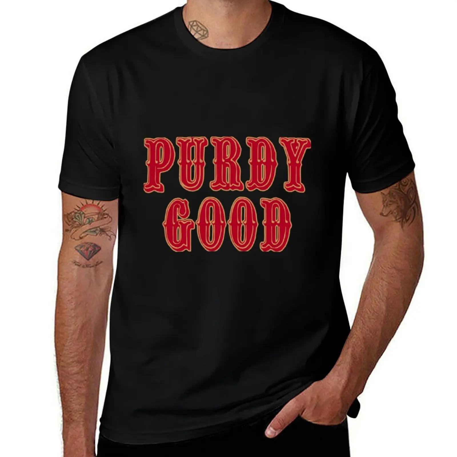 Футболка Purdy Good Brock Purdy SF 49ers с четвертью спинкой, винтажная аниме-рубашка, лето 2025, милые топы, мужские футболки с рисунком, большие и высокие
