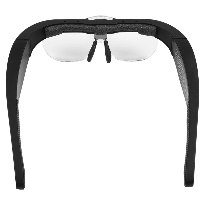 Фото Wearing Glasses Magnifier USB Rechargeable With LED Light For Reading Jewelers Watchmaker Repair Magnifing №2