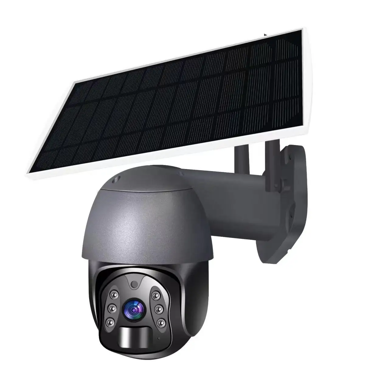 Новинка, PIR-обнаружение движения Tuya Smart 3.0MP, 8 Вт, 2,5 дюйма, PTZ-батарея, солнечная камера 4G PST-SQ-4G