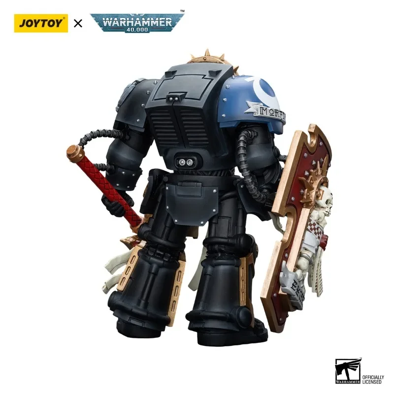 Фото [В НАЛИЧИИ] JOYTOY Warhammer 40k Фигурки 1/18 Ultramarines Chaplain in Terminator Armor Аниме Модель Коллекция Игрушки Подарок №3