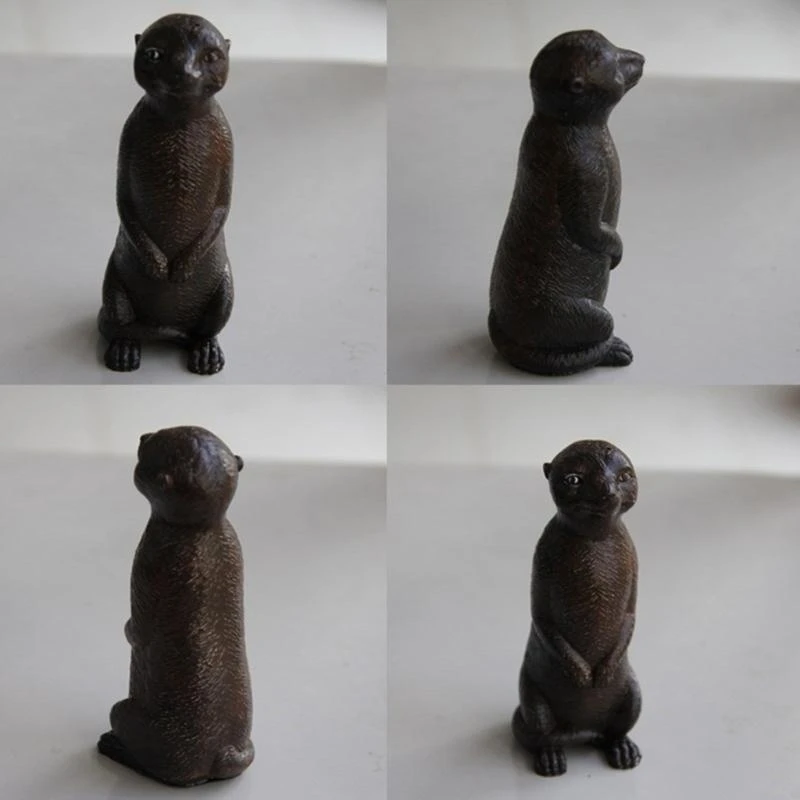 Фото HXBF Creative 3d Meerkats плесень для создания Jewelry Aromatherapys Sandle Supplies №3
