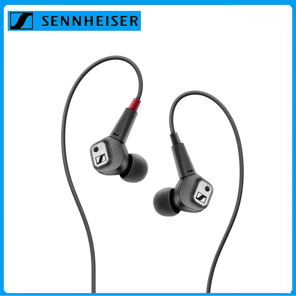 Профессиональные Hi-Fi стереонаушники Sennheiser IE 80 S IE80S, наушники-вкладыши, спортивные наушники, шумоизоляция, съемный аудиокабель