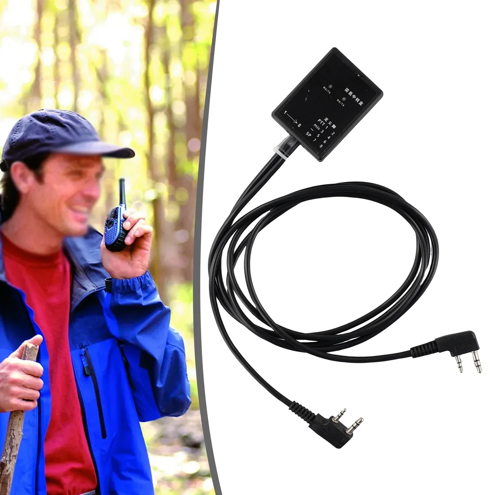 Фото Коробка повторителя для BAOFENG TYT WOUXUN KIRISUN HYT Walkie Talkie двунаправленное радио для аксессуаров для двусторонней радиосвязи №2