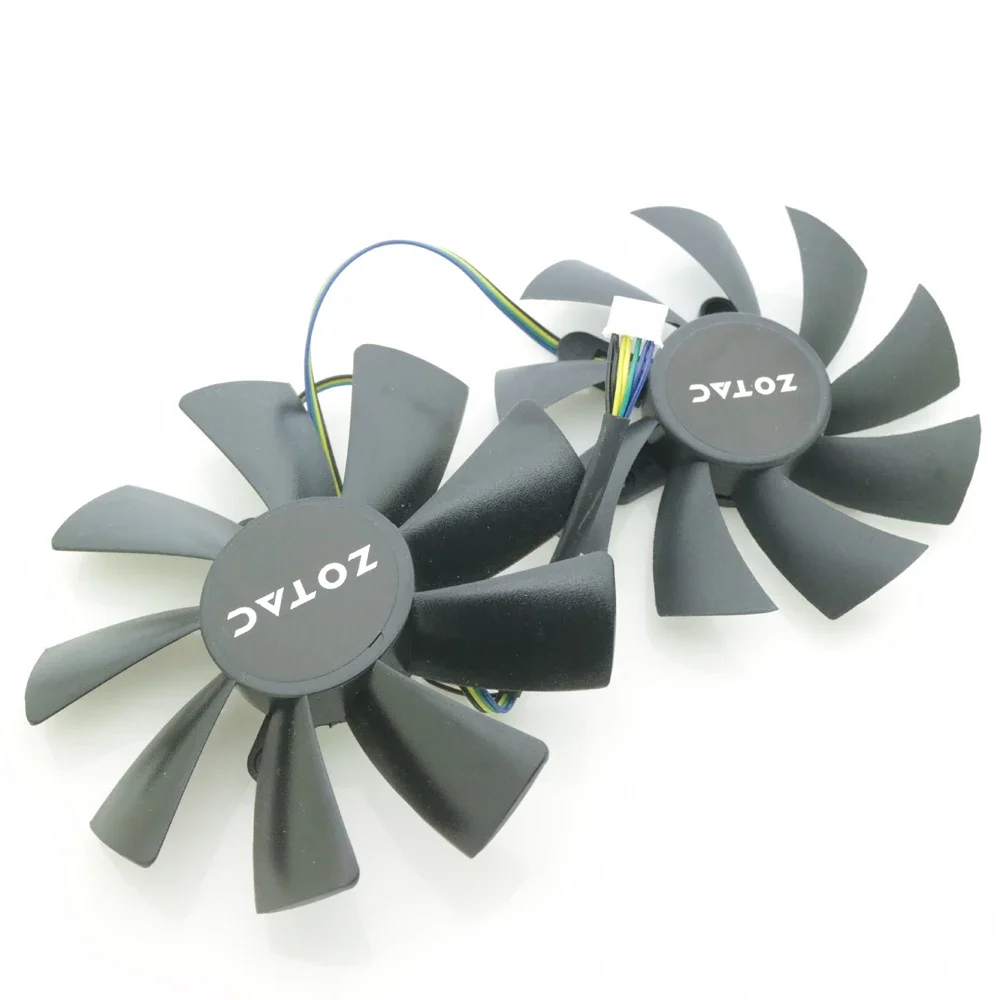 Фото GA92S2U GAA8S2U-PFTA DC12V VGA вентилятор для ZOTAC GTX1080Ti мини-вентилятор охлаждения видеокарты №3