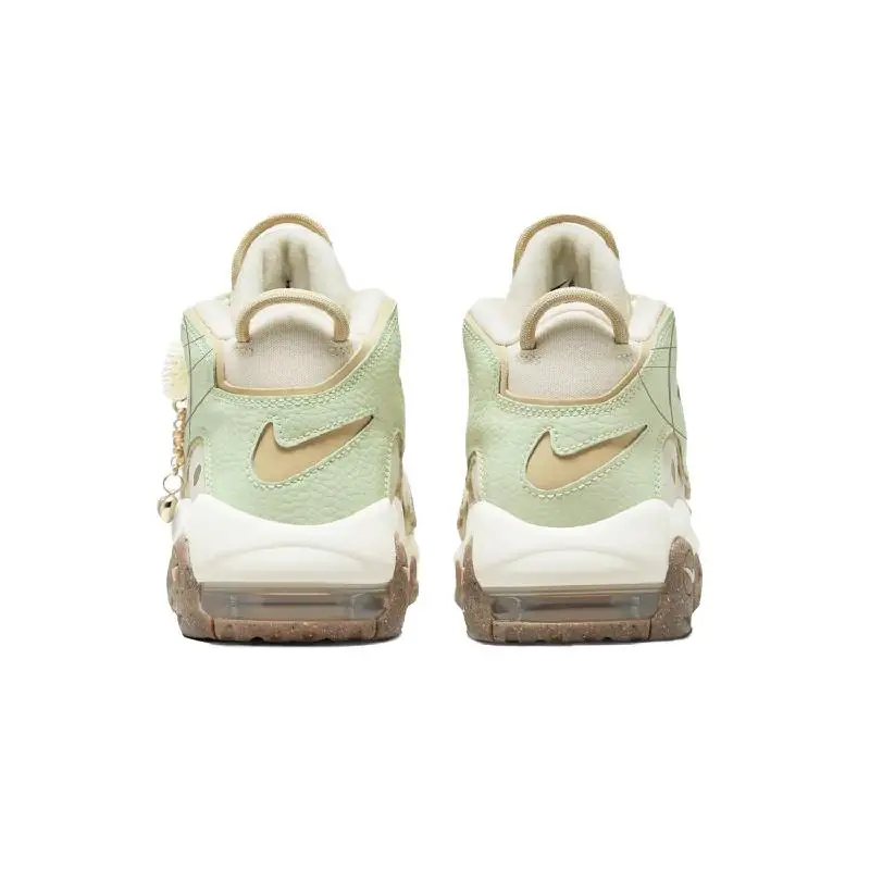 [На заказ желто-зеленый полосатый кожаный навес S-BOX] Nike Air More Uptempo Противоскользящий износостойкий винтажный баскетбольный мяч средней длины S (art.: 3920ce2ee155f) - 3920ce2ee155f