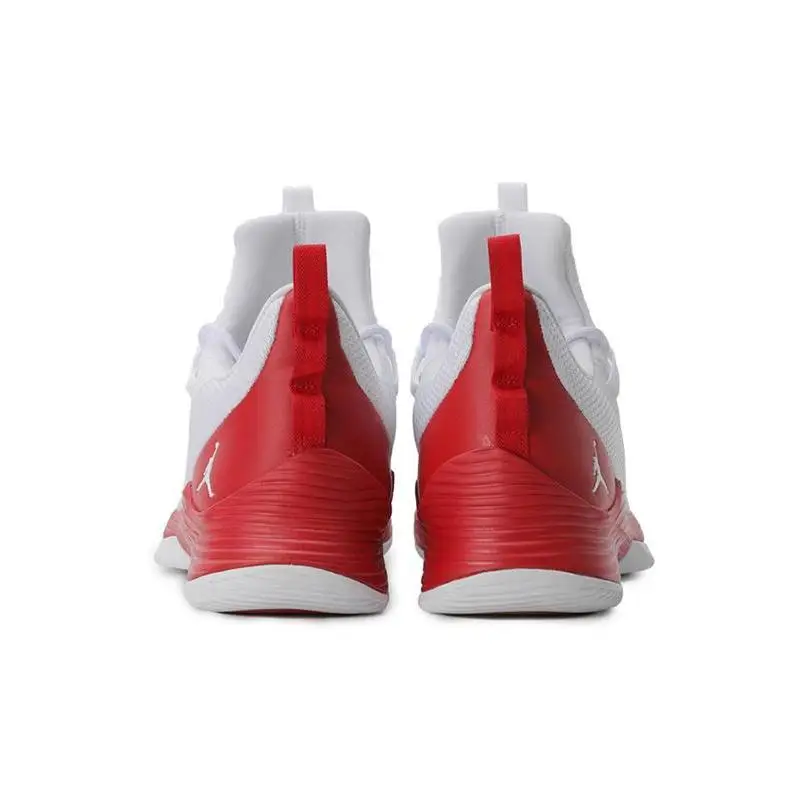 Nike Jordan Ultra.Fly 2 Low White Gym Red Sneakers shoes AH8110-101 (art.: 3920cb2395db4) - 3920cb2395db4