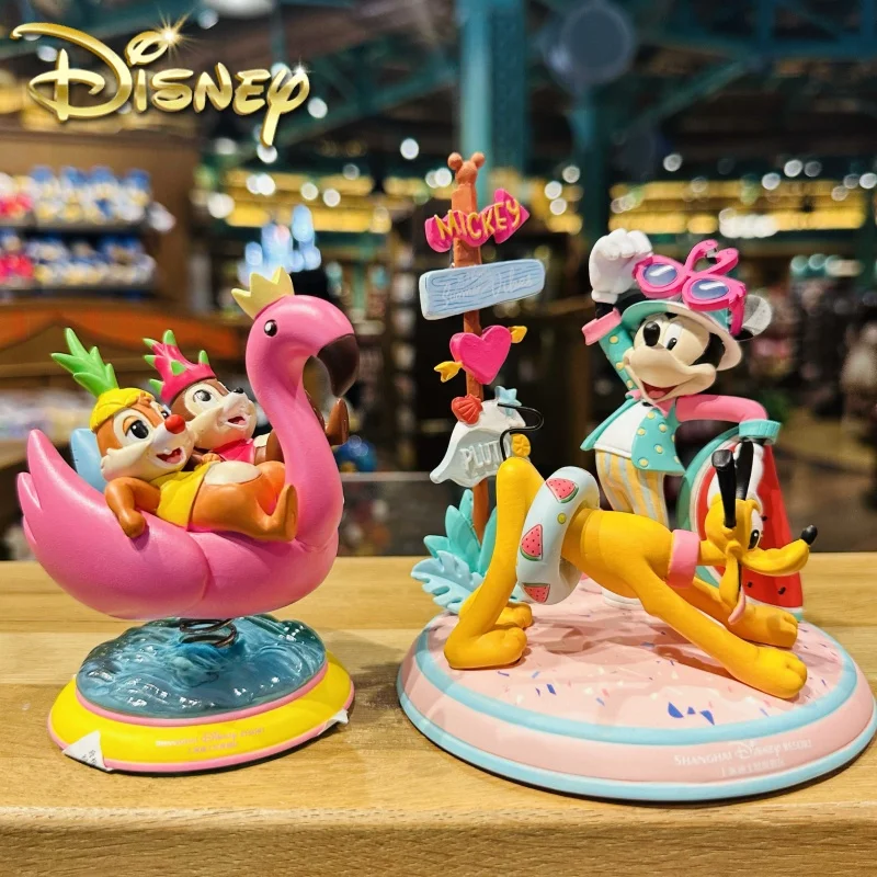 Подлинная папка для фотографий Disney с Микки Плутом, Микки Маус, чип Дейл, декоративный предмет, аниме, модель, украшение, игрушки на день рождения, подарок