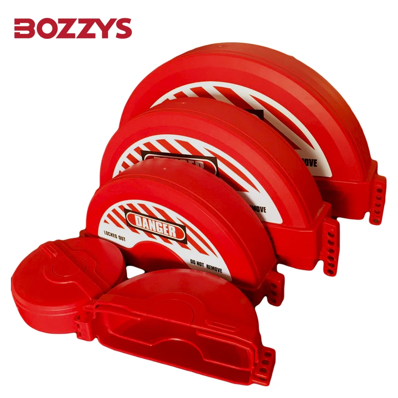 Фото Устройство блокировки промышленного клапана BOZZYS Стандартная блокировка безопасных ворот для маховиков 127-165 мм №4
