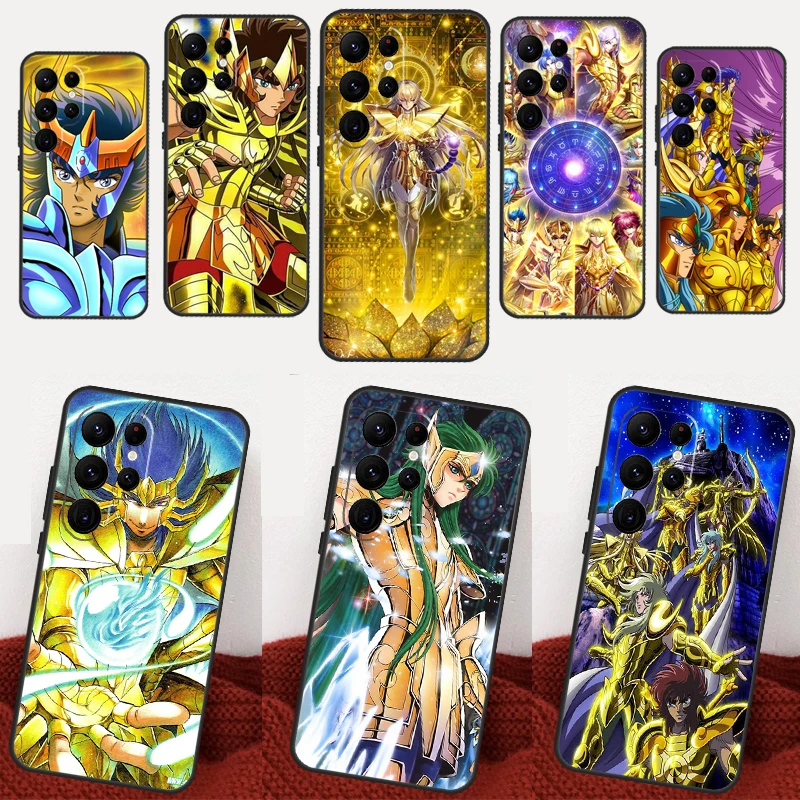Чехол Saint Seiya для Samsung Galaxy S20 FE S21 FE S22 Ultra S9 S10 Note 10 Plus Note 20 S23 Ultra