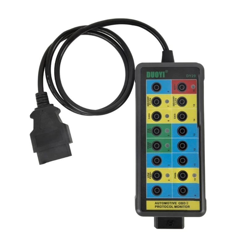 Автомобильный точечный тестер DUOYI OBD2 для обнаружения протокола OBD2/инструмент ECU для обслуживания/диагностики/программирования/кодирования