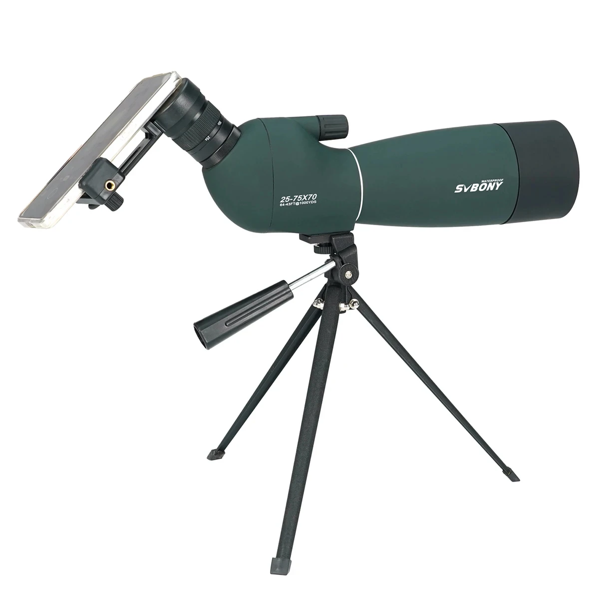 SVBONY SV28/SV28PLUS 25-75x70 Зрильные прицелы со штативом, водонепроницаемые, прицелы для стрельбы, для стрельбы по мишеням, наблюдения за птицами