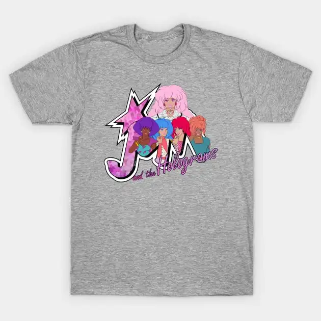 Футболка с голограммой Love - Jem от BraePrint, футболки оверсайз для женщин/мужчин, одежда, новые модные футболки