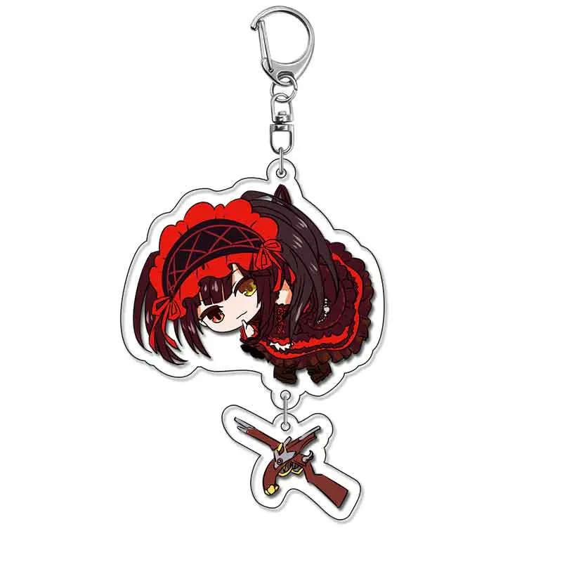 Аниме Yatogami Tohka Itsuka Shido Kotori Itsuka Himekawa Yoshino брелок для косплея аксессуары мультяшный кулон Рождественский подарок