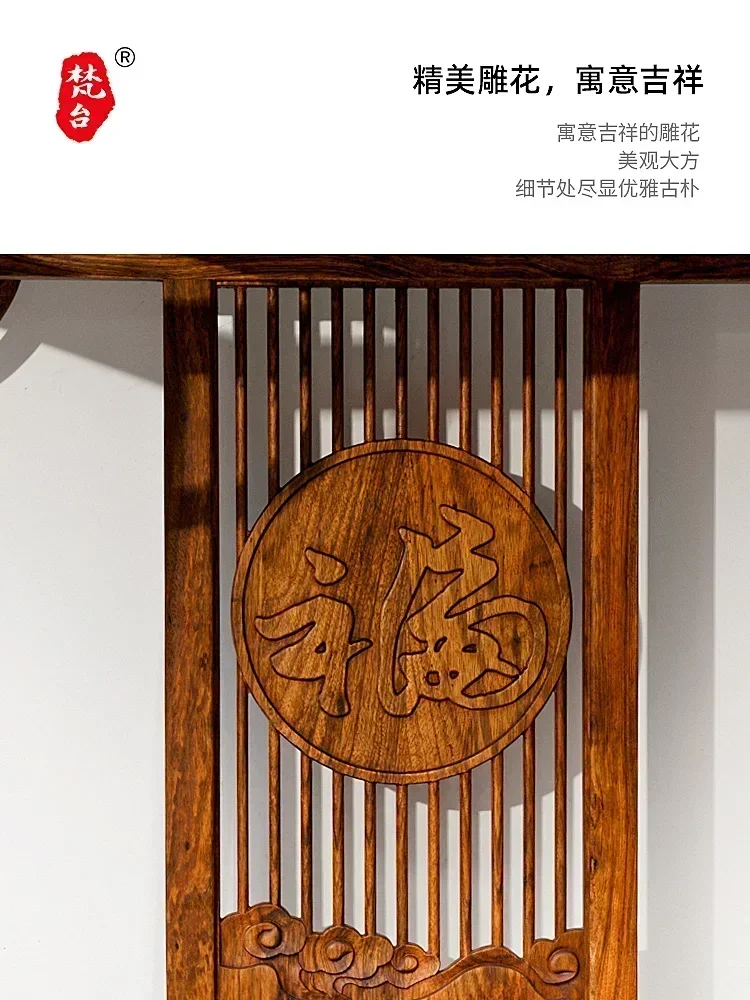 Фото Деревянный алтарь Ugyen, стол Будды, храм Будды, алтарь, домашний буддийский стол для благовоний, длинный узкий стол №4