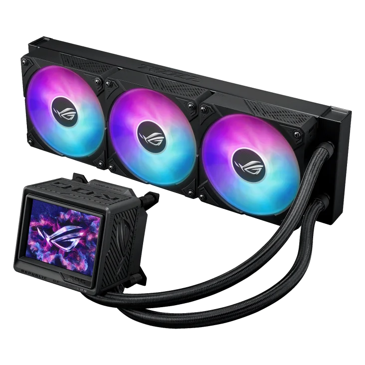 Фото Новый ROG Ryujin III 360 ARGB Extreme LGA1851 готовый для Ultra 9/7/5 285K 265K AIO кулер процессора ARGB жидкий вентилятор процессора охлаждение игрового ПК №2