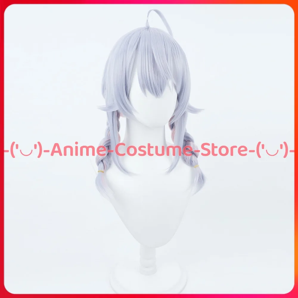 Фото VTuber Kaguya Nana Dog Mom Косплей Парик Новая Модель Твин Коса Аниме Персонаж Хэллоуин Карнавальный Костюм Для Вечеринки Парики Синтетические Волосы №2