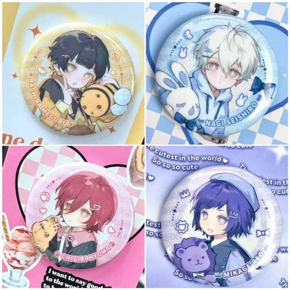 Значок для костюма Nagi Seishiro Mikage Reo Chigiri Hyoma, 5,8 см