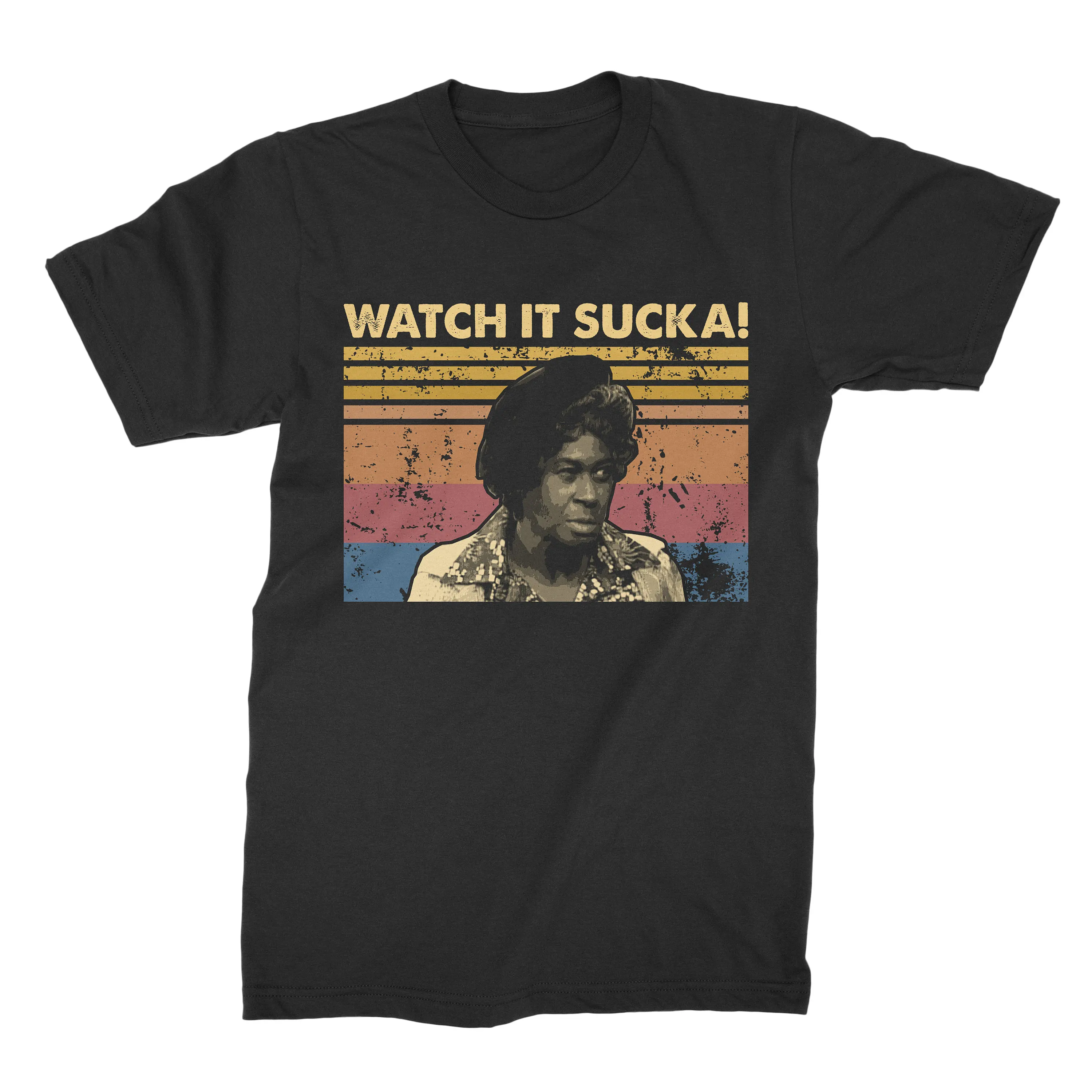 Винтажная Ретро футболка Watch It Sucka