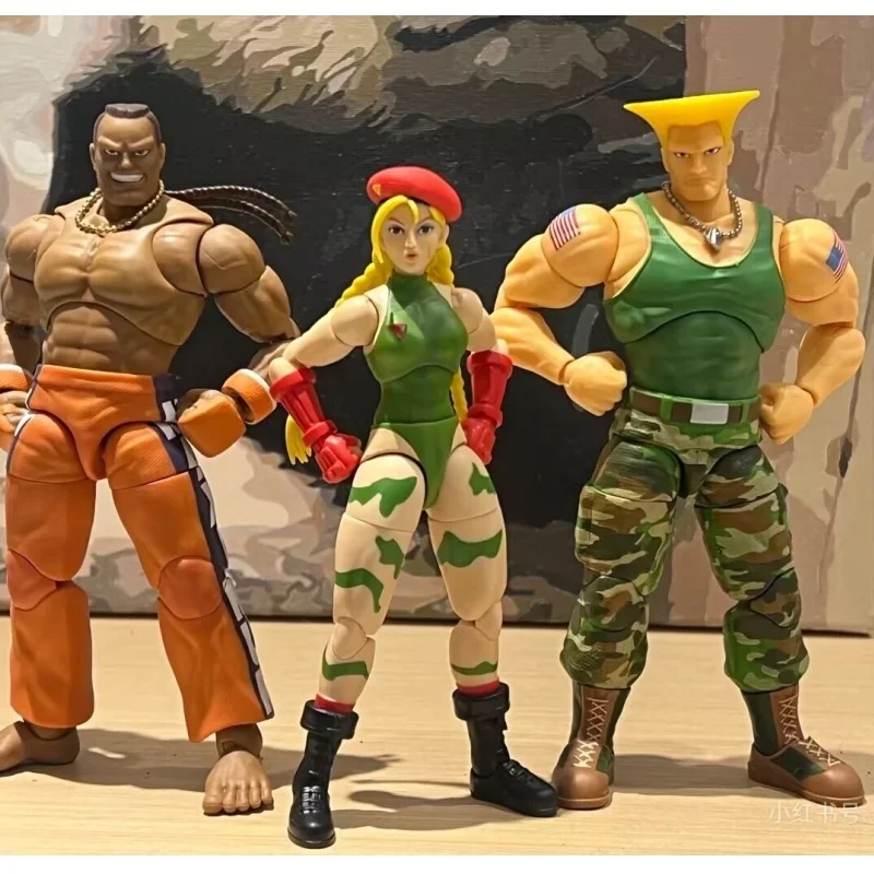 Новинка в наличии, оригинальная фигурка аниме Jada Street Fighter 6 15 см Cammy White Guile Dee Jay, экшн-фигурка Street Fighter, подарочные игрушки