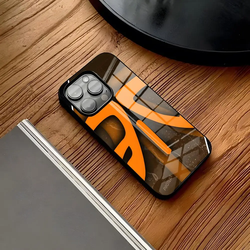 Чехол для телефона rastar-Fnatic для IPhone 16 14 Pro 15 13 12 Max 11 XR XS 6 7 8 6s X, роскошный стеклянный чехол