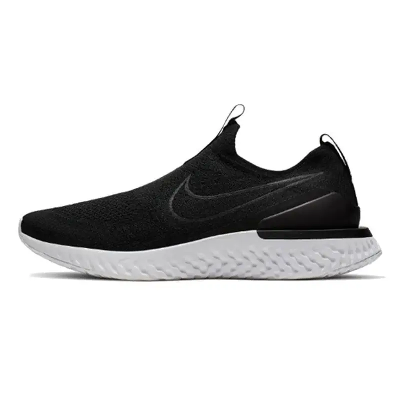 Кроссовки Nike Epic Phantom flyreact вязаные черные белые
