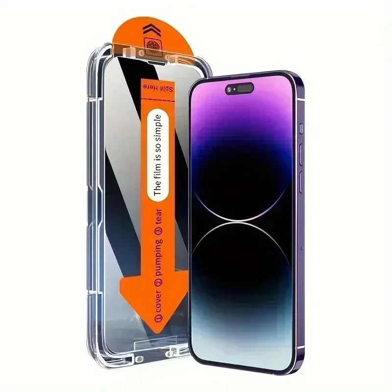 Антишпионская защитная пленка для экрана Vivo IQOO 12Pro 11S 10 9T Z10Turbo Lite Neo10Pro, пленка для установки закаленного стекла без пыли (art.: 3920cf8ad3fab) - 3920cf8ad3fab