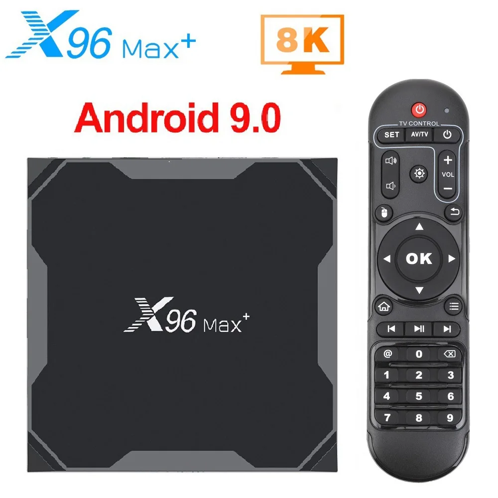ТВ-приставка X96max + s905x3 с двойным Wi-Fi, гигабитная сеть, Bluetooth, 8K, HD, международная торговля, Android-приставка