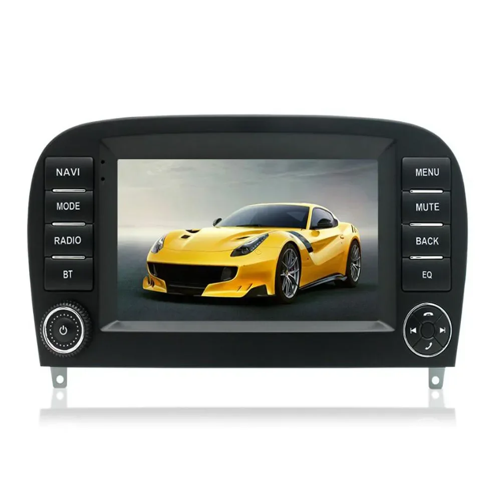 Фото Автомобильный радиоприемник DVD Android 14 для Mercedes Benz SL R230 SL350 SL500 SL55 SL600 SL65 2001-2007 Видео 5G WIFI GPS Сенсорный QLED экран №5