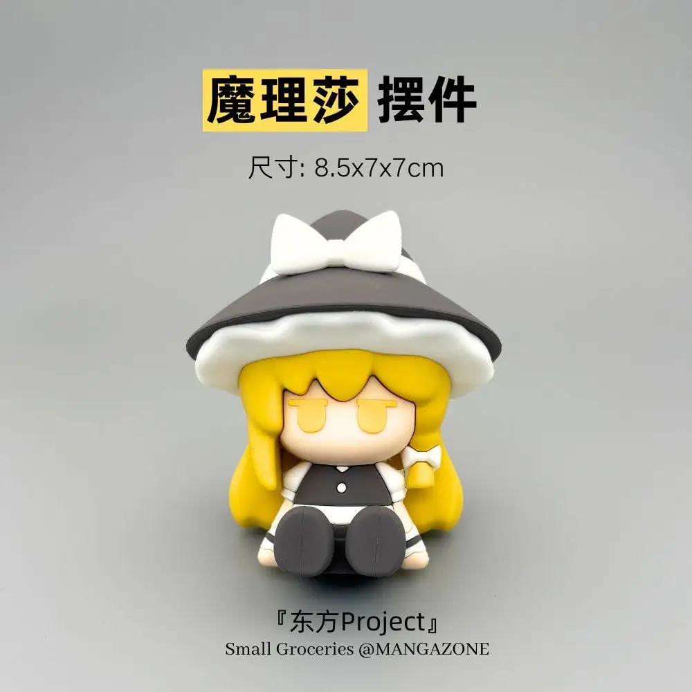 Фото Touhou Project Kirisame Marisa Аниме Фигурка ПВХ Модель Статуя Кукла Модель Периферия Декомпрессионный Орнамент Корпус Настольного Компьютера №2